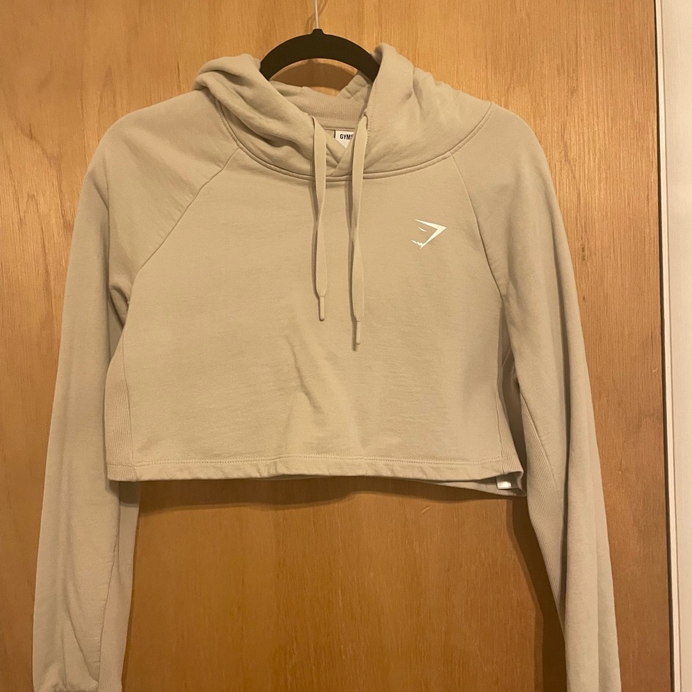 Cropped gymshark hoodie